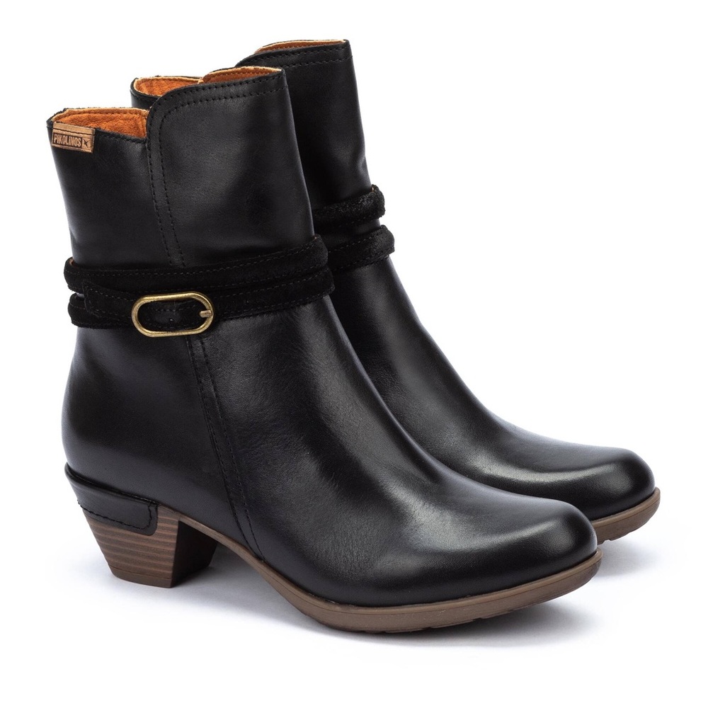 Pikolinos Rotterdam Ankle Boots with Buckle 6
